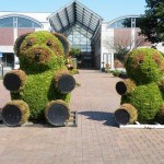 鹿追道の駅の熊